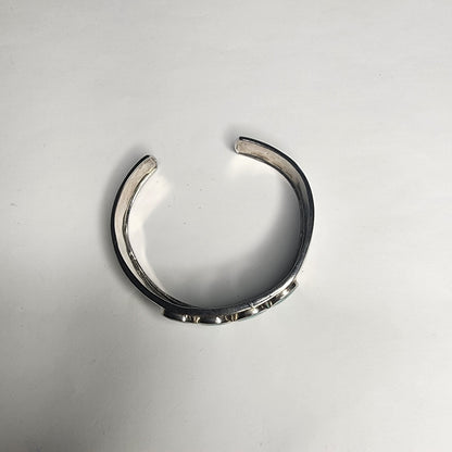 925 Sterling Silver Cuff Bracelet Turquoise Stones Mexico Southwestern style
