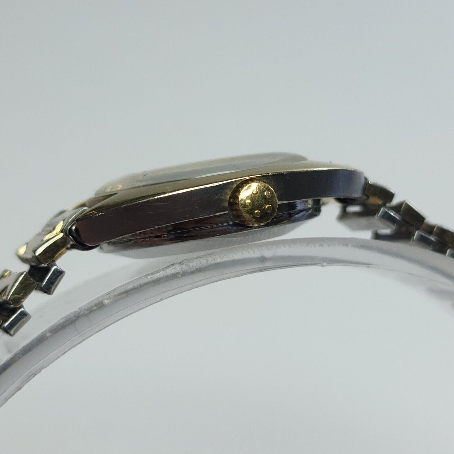 Eterna matic Watch sahida Brown Dial Womens Automatic Wristwatch 1960s Vintage