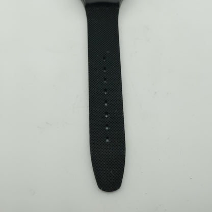 Swatch Watch Mirror Dial Gent Unisex Black Vintage 1995 Working New Battery