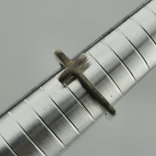 Sterling Silver Cross Ring Size 7 Religion Jesus Spiritual Minimalist De 925 Mex