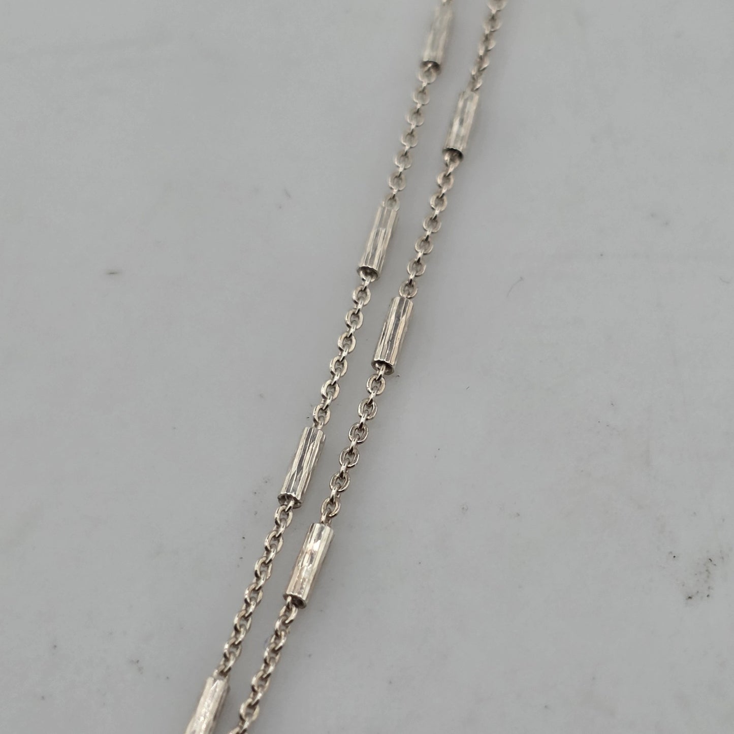 925 Sterling Silver Clover Charm Irish Shamrock Charm Jewelry 20in Chain