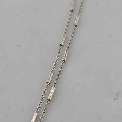 925 Sterling Silver Clover Charm Irish Shamrock Charm Jewelry 20in Chain