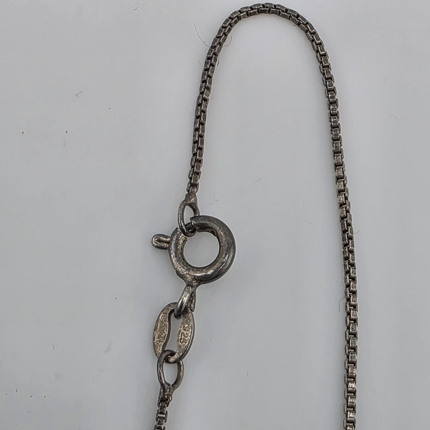 Sterling silver 925 necklace with a name Arabic Jasmine  18 Inches