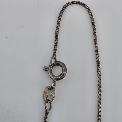 Sterling silver 925 necklace with a name Arabic Jasmine  18 Inches