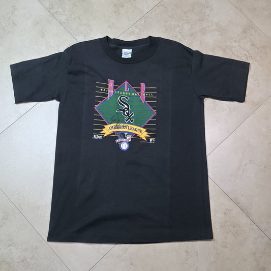 Chicago White Sox Shirt Vintage 1992 Salem Sportswear Youth 14 Adult Small MLB
