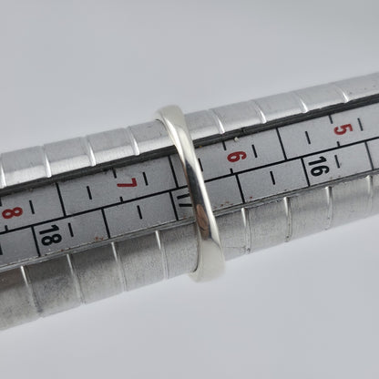 Sterling Silver Citrine Ring Size 6.5 Handmade Two-Tone Gold Accent 925