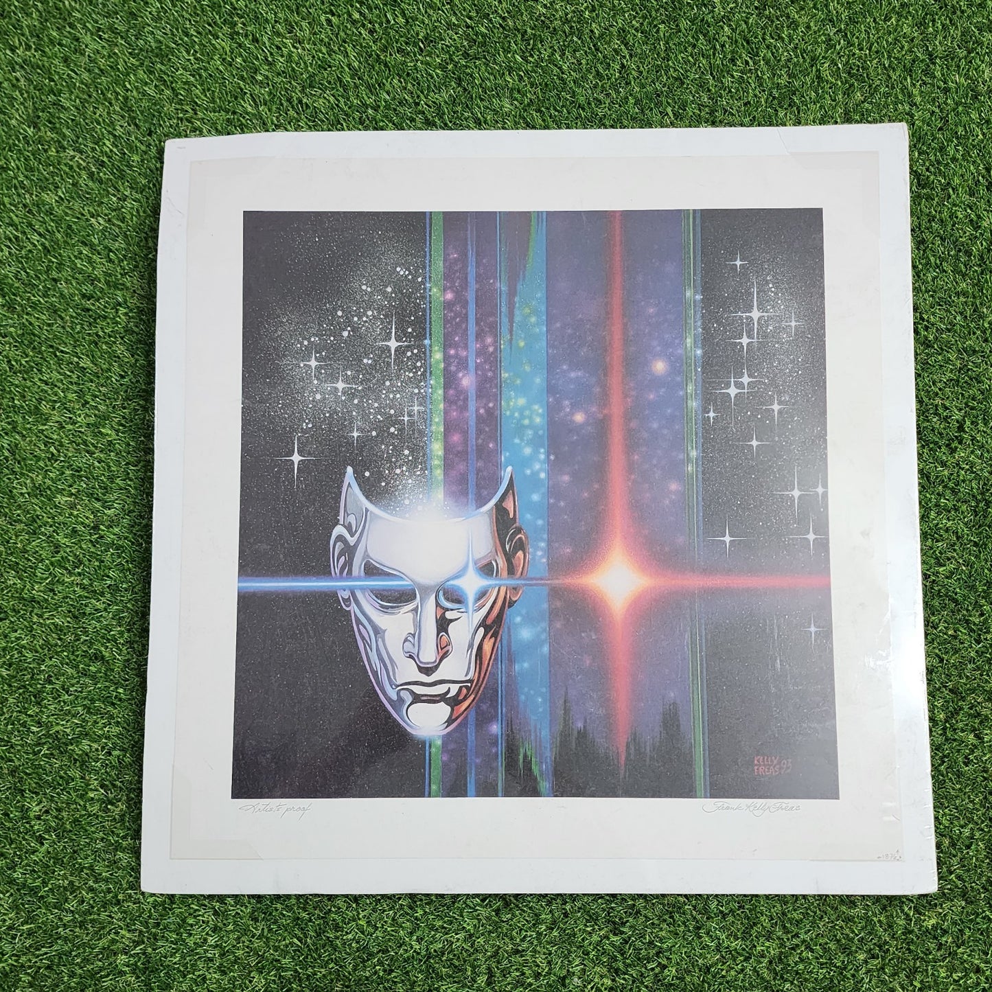KELLY FREAS SIGNED ARTIST PROOF LITHOGRAPH TRANSITION 93