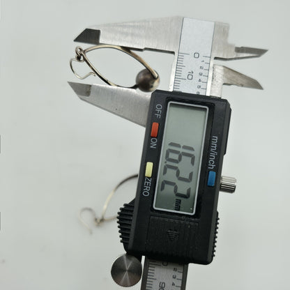 14K Yellow Gold Singapore Chain Bracelet  ITALY 1.8mm 7" Vintage