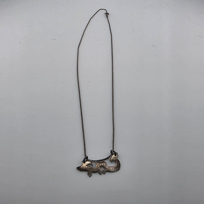 Sterling silver 925 necklace with a name Arabic Jasmine  18 Inches