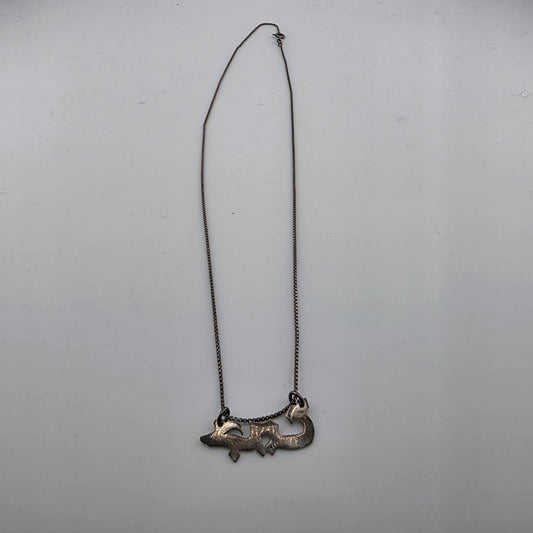 Sterling silver 925 necklace with a name Arabic Jasmine  18 Inches