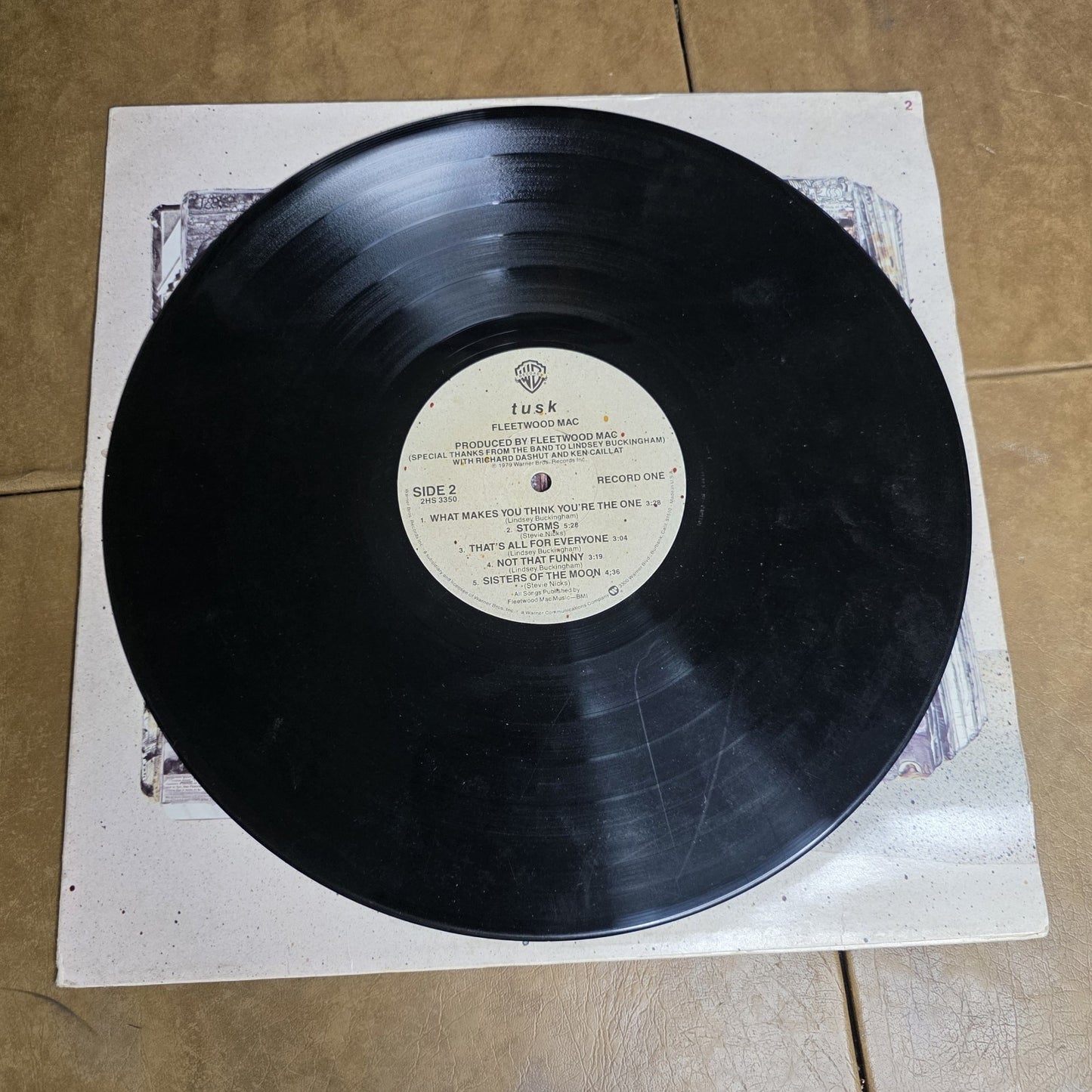 Fleetwood Mac Tusk 1979 Warner Bros Double LP VINYL RECORD Pop RocK Blues