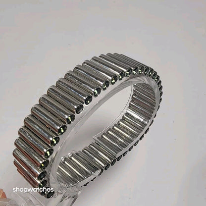 SWATCH Bracelet Small 6.25 Bijoux Lustro Swarovski Crystal Infinity Flex Vintage