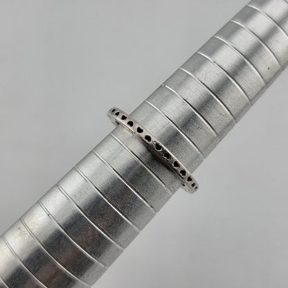pandora sterling silver ring size 8.75 Hearts Stackable Band ALE 60 925