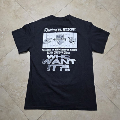 Florida Fl Class A&M Rattlers Vs. Bethune-cookman Wildcats Shirt NCAA Football M