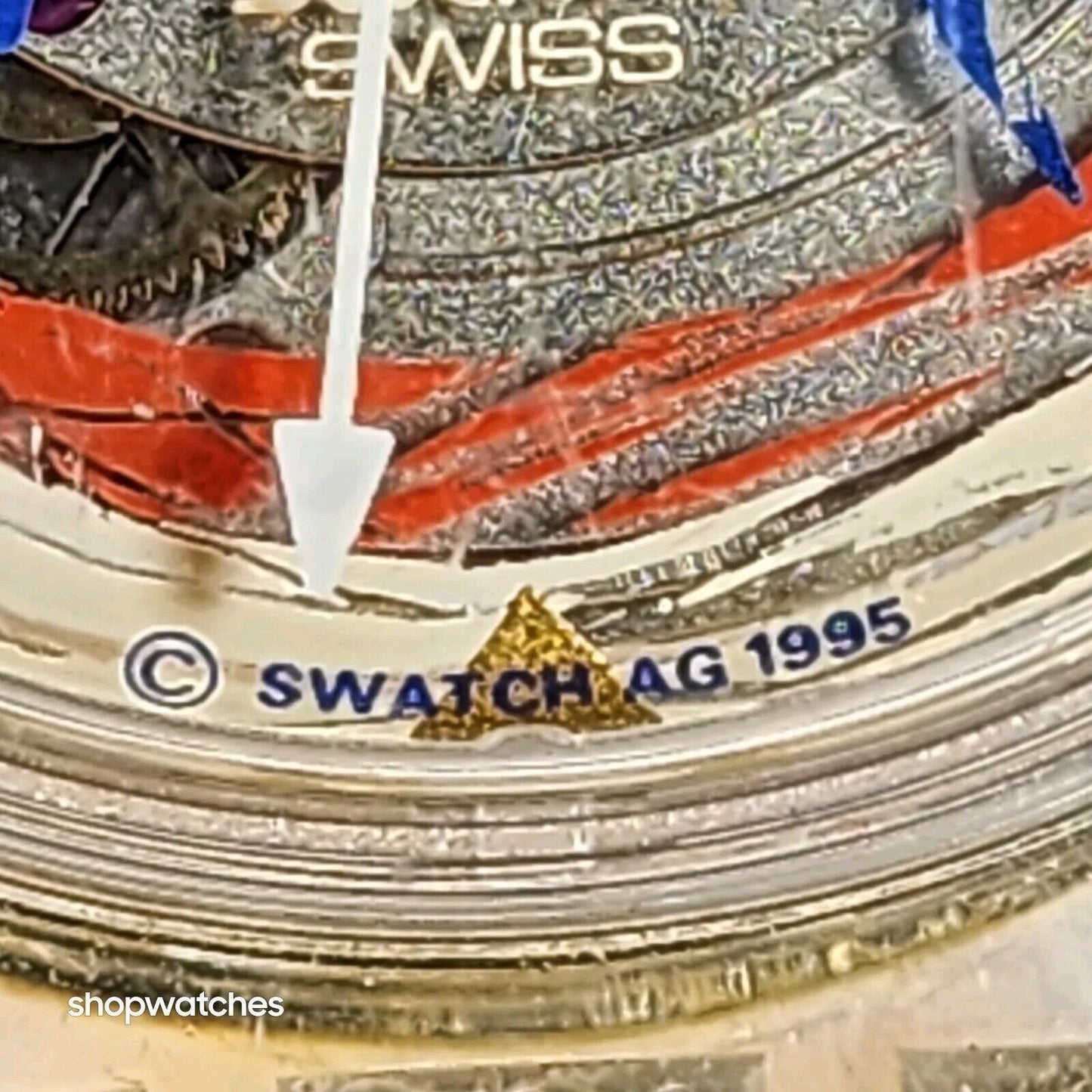 Swatch Watch Aniak Sak123Vintage Rare Automatic Swiss movement  23 Jewels EUC great