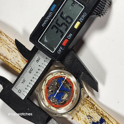 Swatch Vintage Rare Aniak Sak123 Automatic Swiss movement  23 Jewels EUC