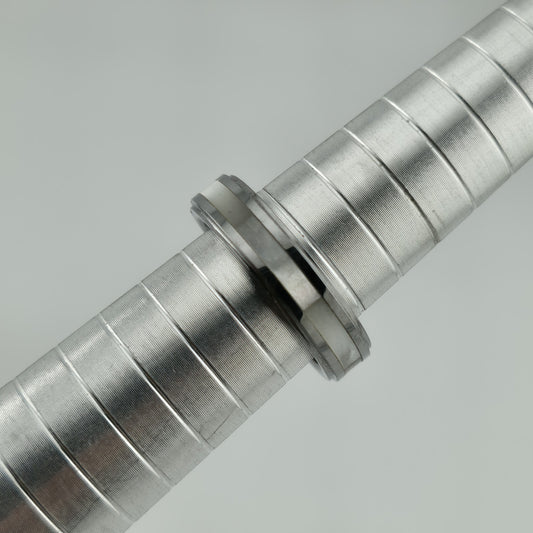 Tungsten Carbide men Women  band  Silver Tone size 6.76