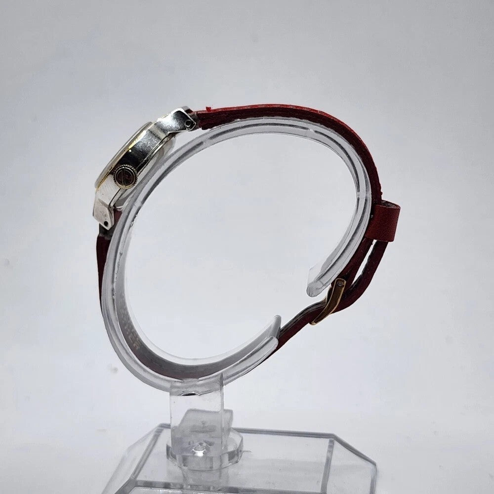Christian Dior Watch Collaboration Vintage 1970s Ladies Reference 861913 Red