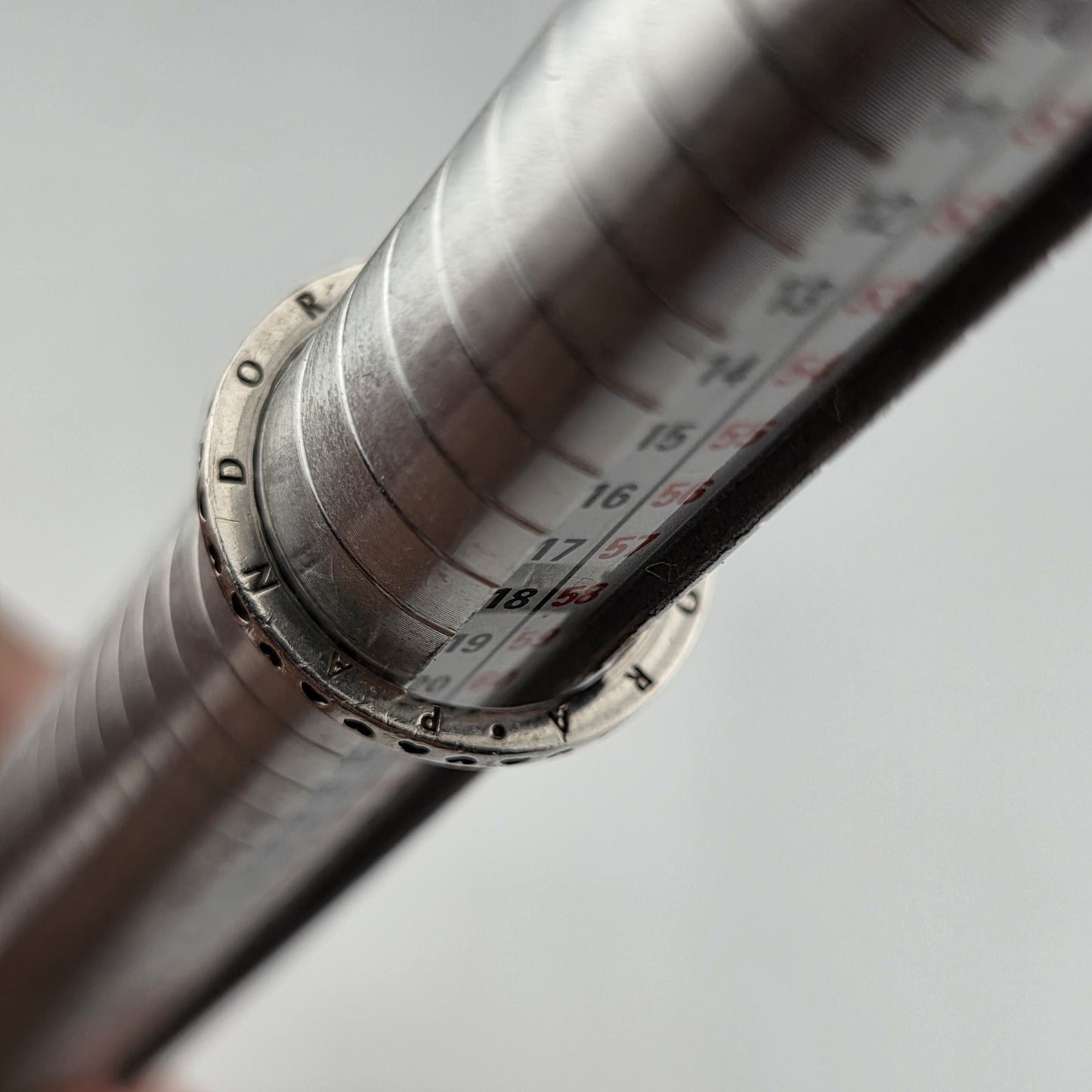 pandora sterling silver ring size 8.75 Hearts Stackable Band ALE 60 925