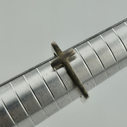 Sterling Silver Cross Ring Size 7 Religion Jesus Spiritual Minimalist De 925 Mex
