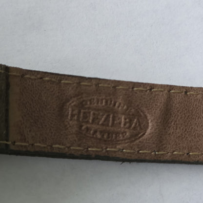 Invicta Triple Calendar Watch 1950s Vintage Champagne Dial Rare Manual Wind Work