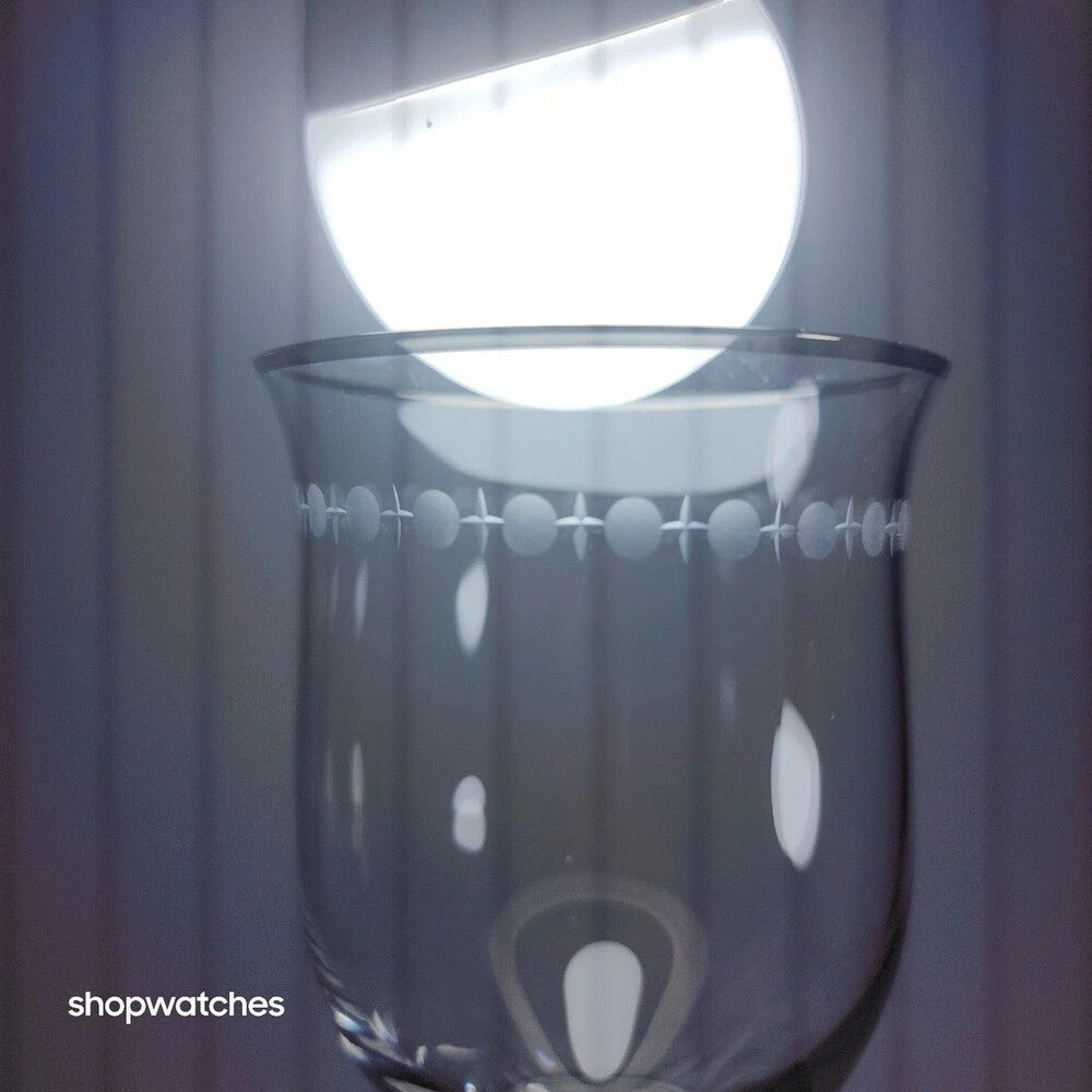 Lenox Pearl Platinum Crystal Iced Beverage Glass Goblet Set 20 Pc Elegant