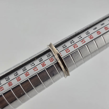 SILPADA RING STERLING 925 HAMMERED STACKABLE CONCAVE SIZE 7