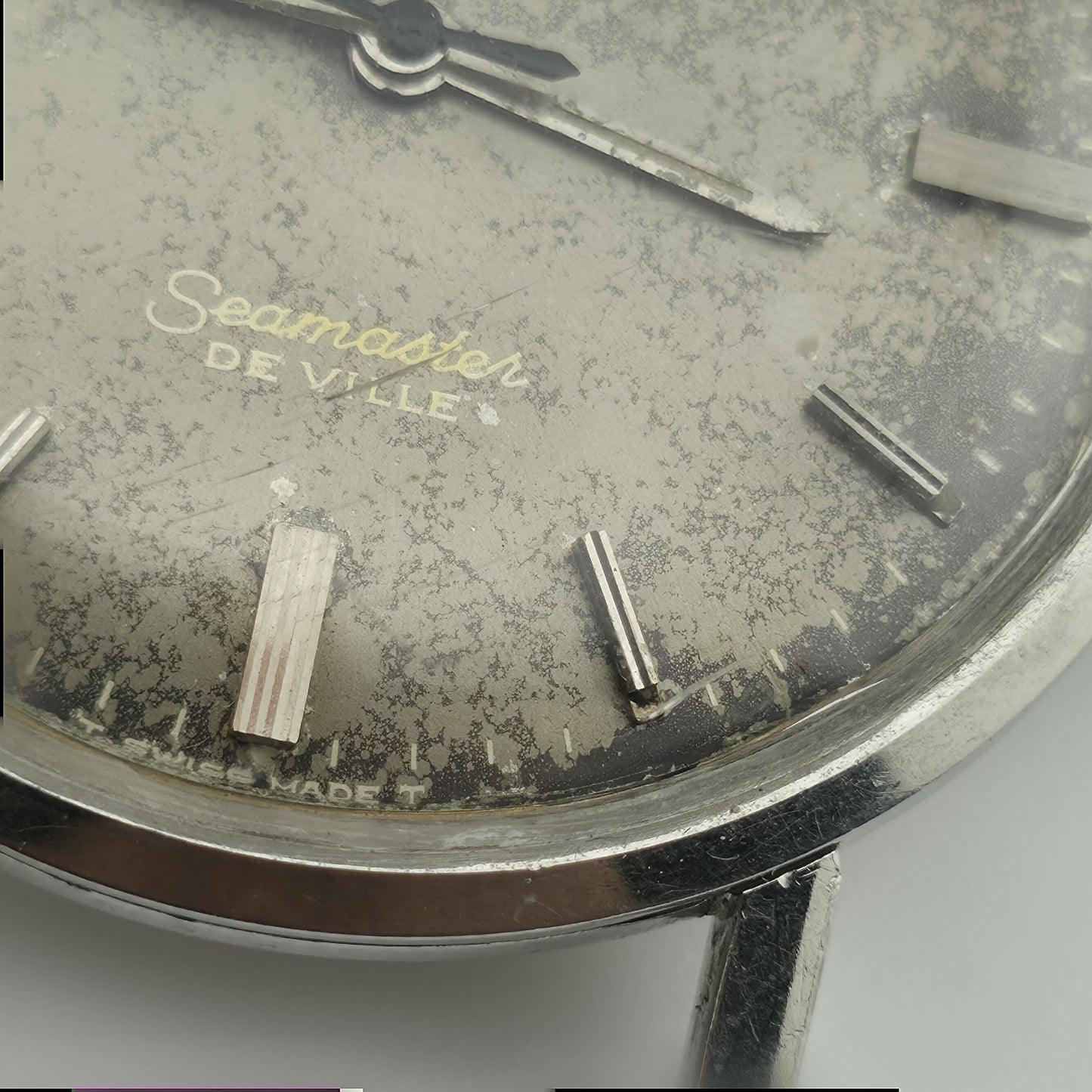 OMEGA Watch Semaster DeVille Automatic patina Dial Mens Dress Swiss Vintage ASIS