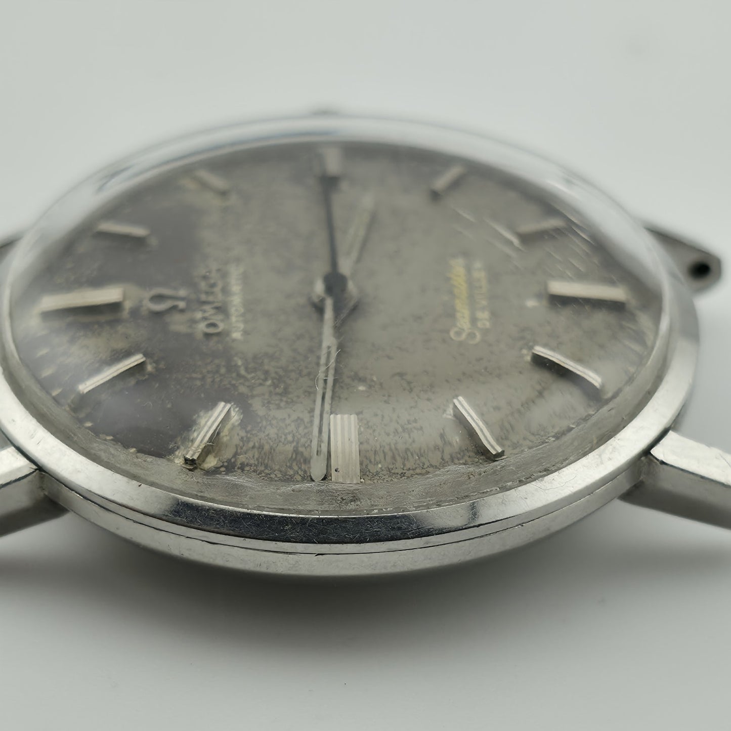 OMEGA Watch Semaster DeVille Automatic patina Dial Mens Dress Swiss Vintage ASIS