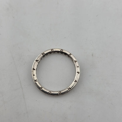 pandora sterling silver ring size 8.75 Hearts Stackable Band ALE 60 925