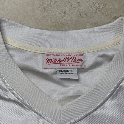 Mitchell & Ness Throwbacks Sewn Stitched Franco Harris #32 White Jersey size 58