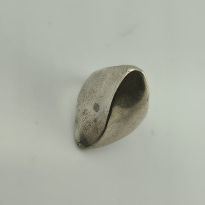 Ring Sterling Silver MCM MODERN contemporary Artisan Organic Minimalist Size 6.2