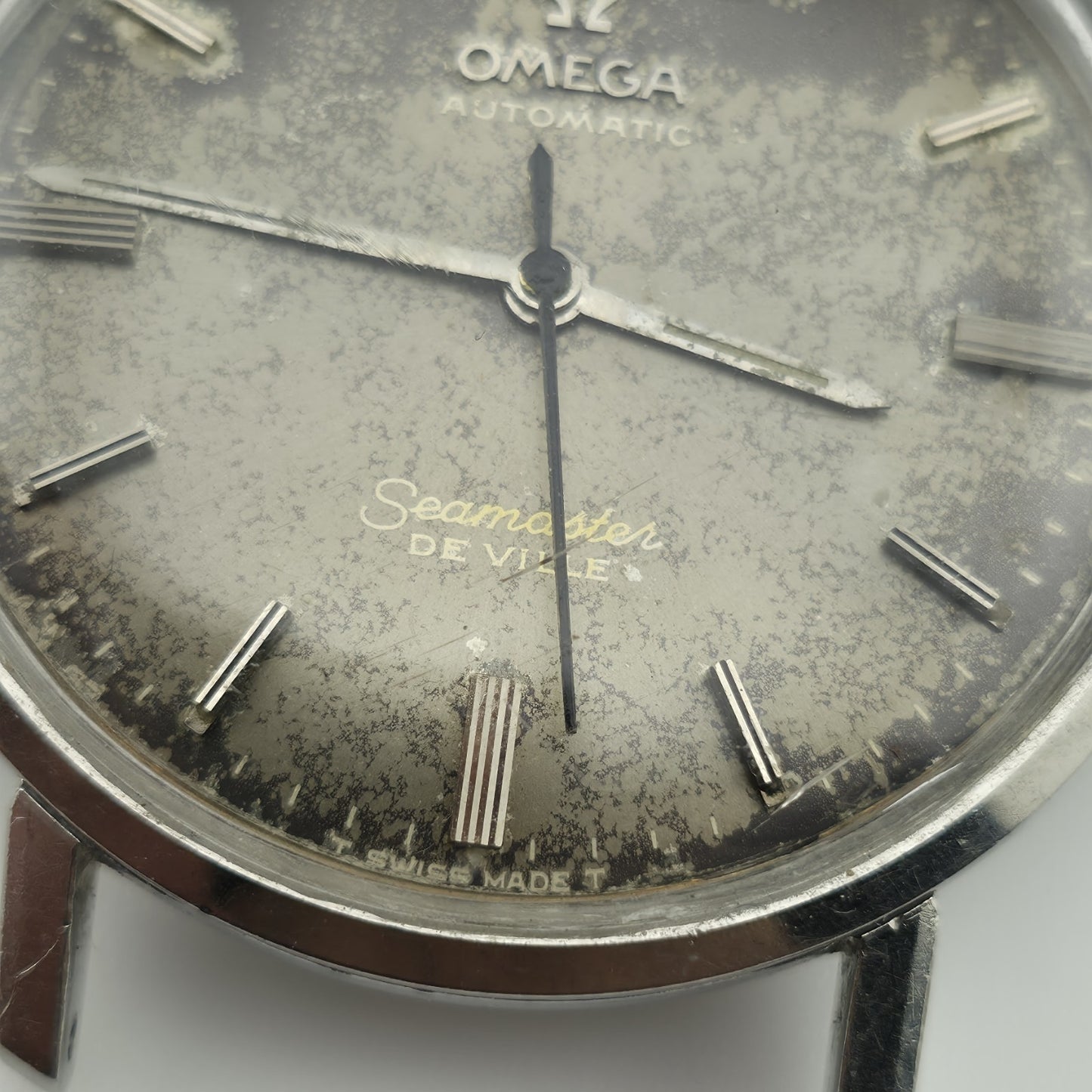OMEGA Watch Semaster DeVille Automatic patina Dial Mens Dress Swiss Vintage ASIS