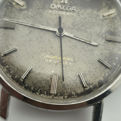 OMEGA Watch Semaster DeVille Automatic patina Dial Mens Dress Swiss Vintage ASIS