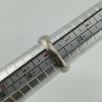 Vintage Sterling Silver Ring  925 Intertwined Design Size 7.5