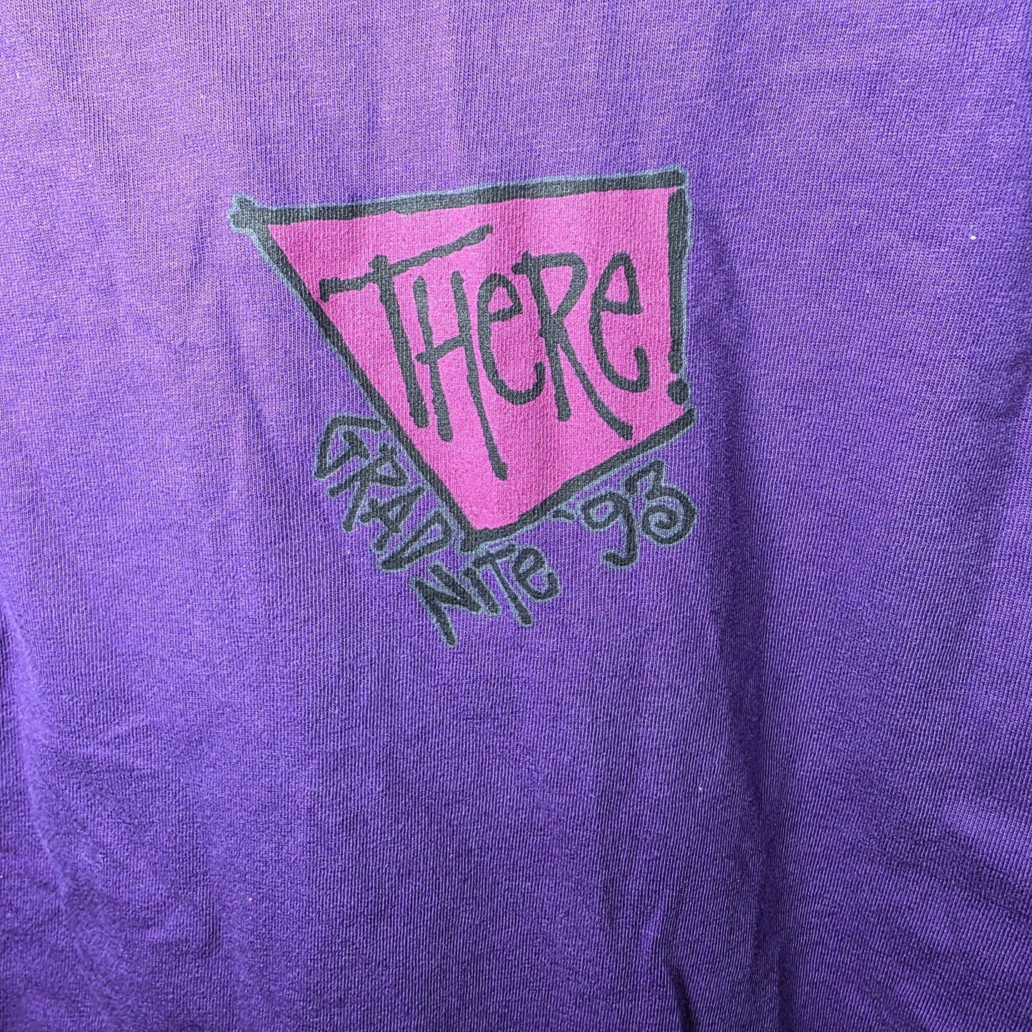 Rare Vintage Disney GradNite 1993 Mickey Mouse Stussy Tee 90s Size Small/Medium