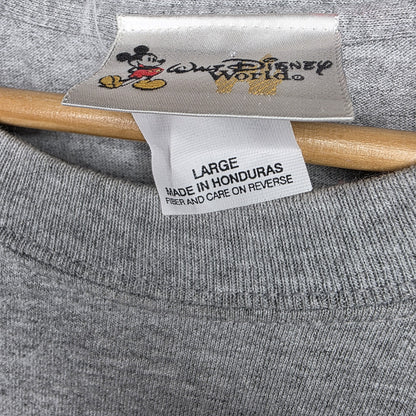 Disney Shirt Mens Large Gray World 100 Years of Magic Mickey Goofy Puto Vintage