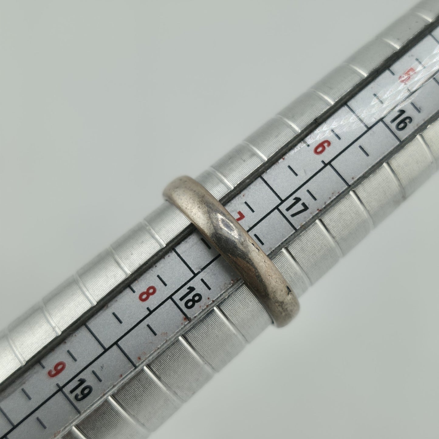 Baltic Amber Sterling Silver Ring Oval Stone Gothic Modernist 7 Polish