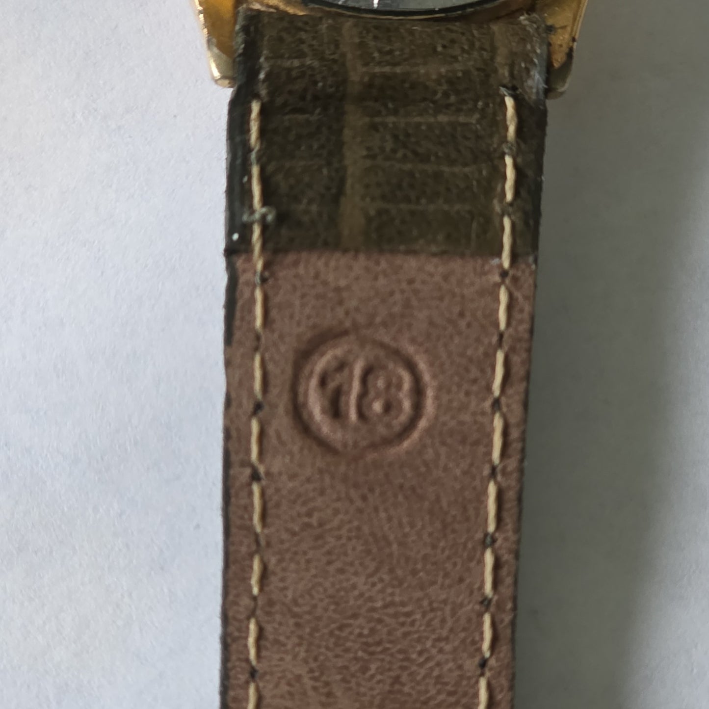 Invicta Triple Calendar Watch 1950s Vintage Champagne Dial Rare Manual Wind Work