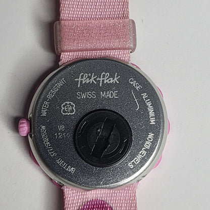 Flik Flak Disney Princess Cinderella Watch Swiss Pink Quartz Swatch 2011