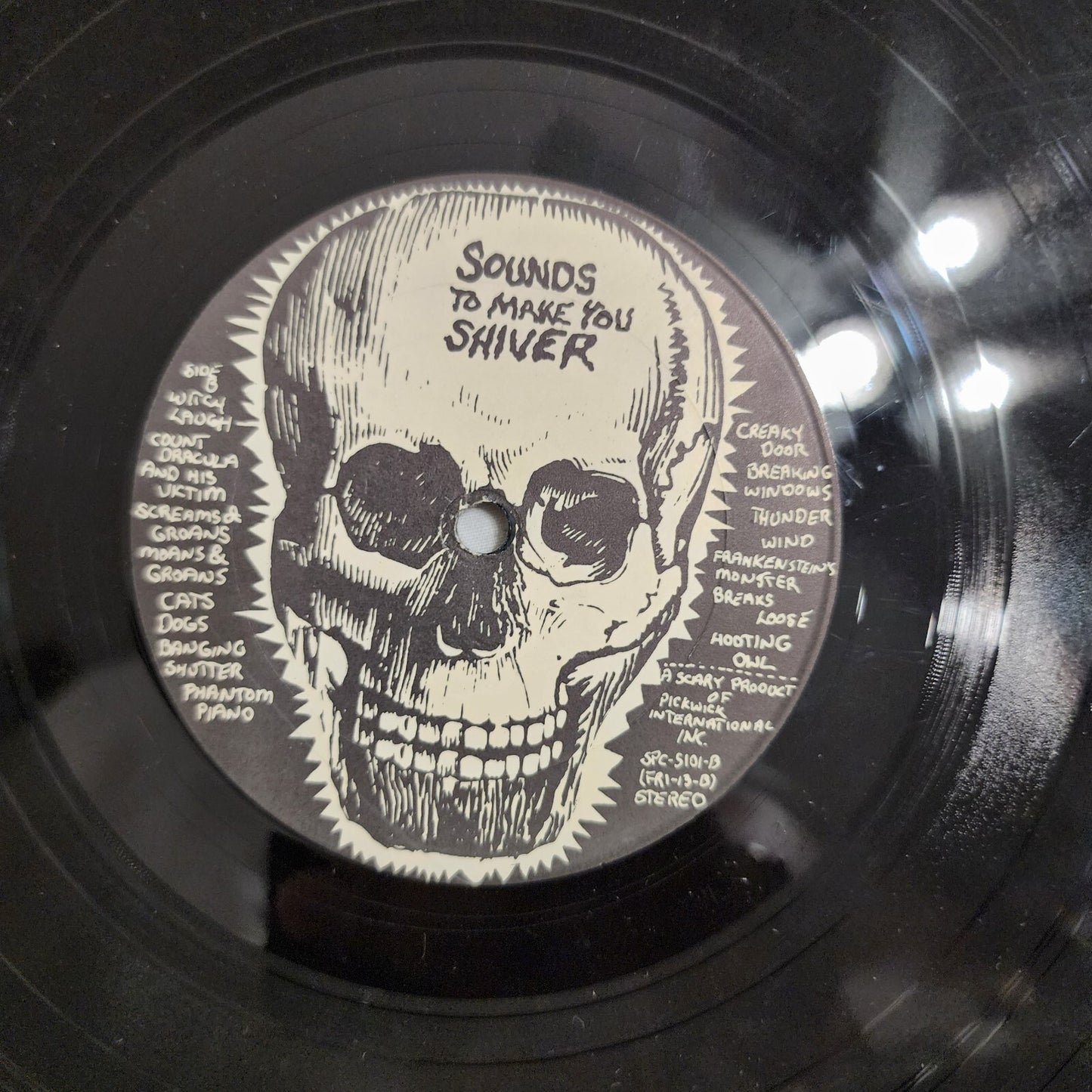 Sounds That Make You Shiver Pickwick Monster LP Vinyl  Scratches / Wear
