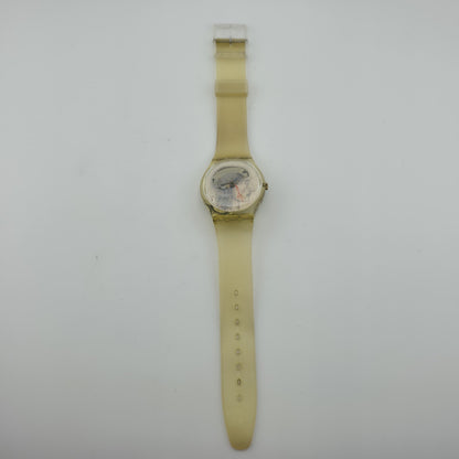 Swatch Watch GK247 Jo Whaley Ticking Brain 1997 Artist Series Limited Working
