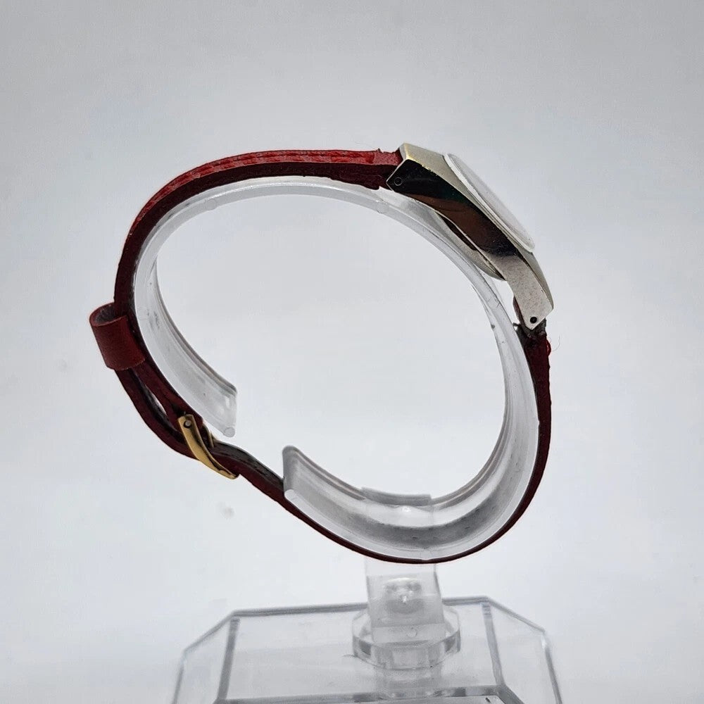 Christian Dior Watch Collaboration Vintage 1970s Ladies Reference 861913 Red