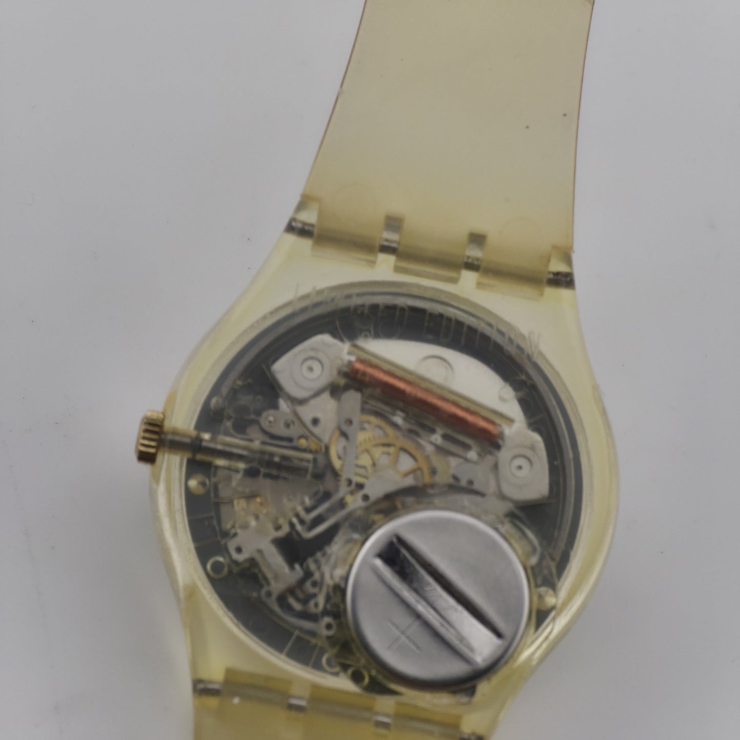 Swatch Watch GK247 Jo Whaley Ticking Brain 1997 Artist Series Limited Working