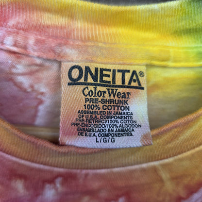 Tie Dye Shirt Mens Large miami beach protect preserve the everglades ONEITA VTG