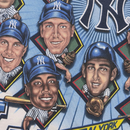 1999 World Series New York Yankees Shirt Mens 2XL White Double Sided Vintage