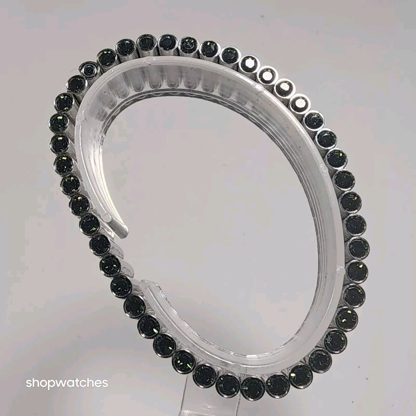 SWATCH Bracelet Small 6.25 Bijoux Lustro Swarovski Crystal Infinity Flex Vintage