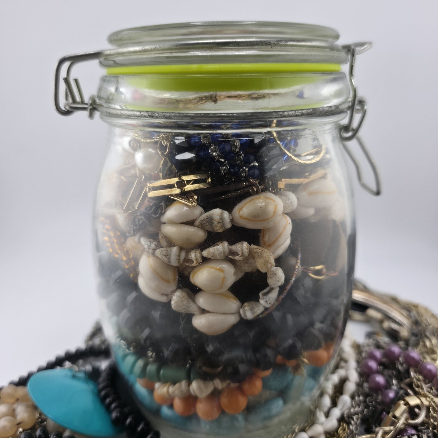 Beautiful Mystery Vintage To Now Soft Romantic Costume Jewelry Jewels Jar