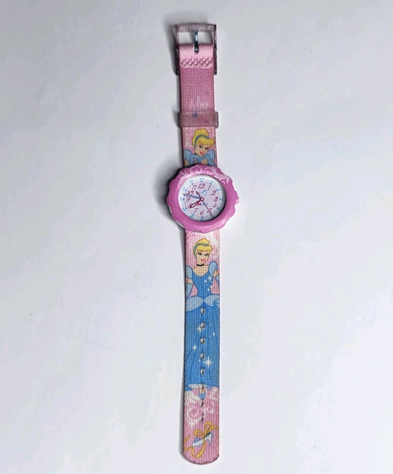 Flik Flak Disney Princess Cinderella Watch Swiss Pink Quartz Swatch 2011