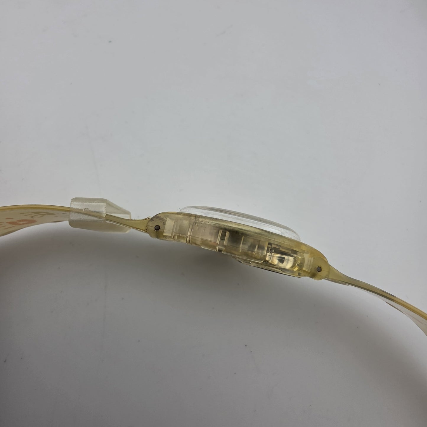 Swatch Watch SAUTE MOUTON Watch GK384 Foot Hand Print crayon 2002 New Battery